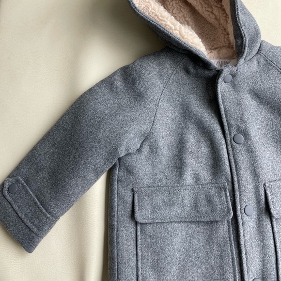 Zara Kids Peacoat Size 9-12 months & 2-3 year old - Picture 8 of 8